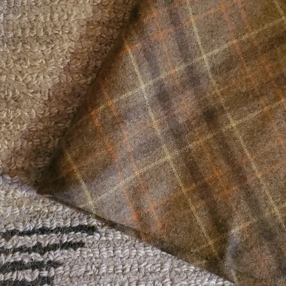 Ann Taylor Brown Plaid A-Line Skirt - Picture 2 of 12